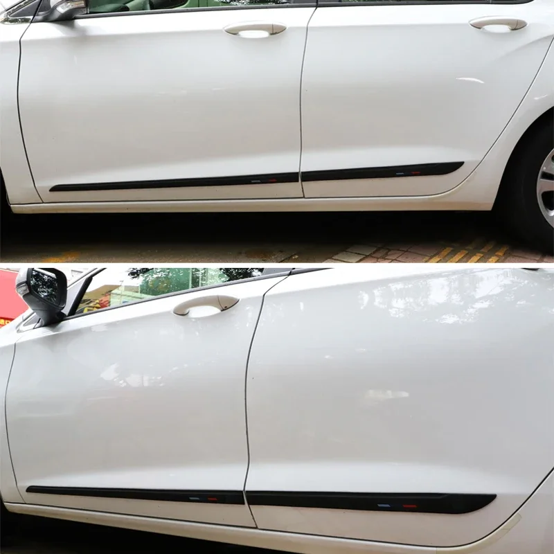 Tira anticolisión Universal para puerta de coche, para Hyundai ix35 Tucson Santa fe i10 i20 i30 Kona Sonata Ioniq Elantra Nexo Bayon Venue