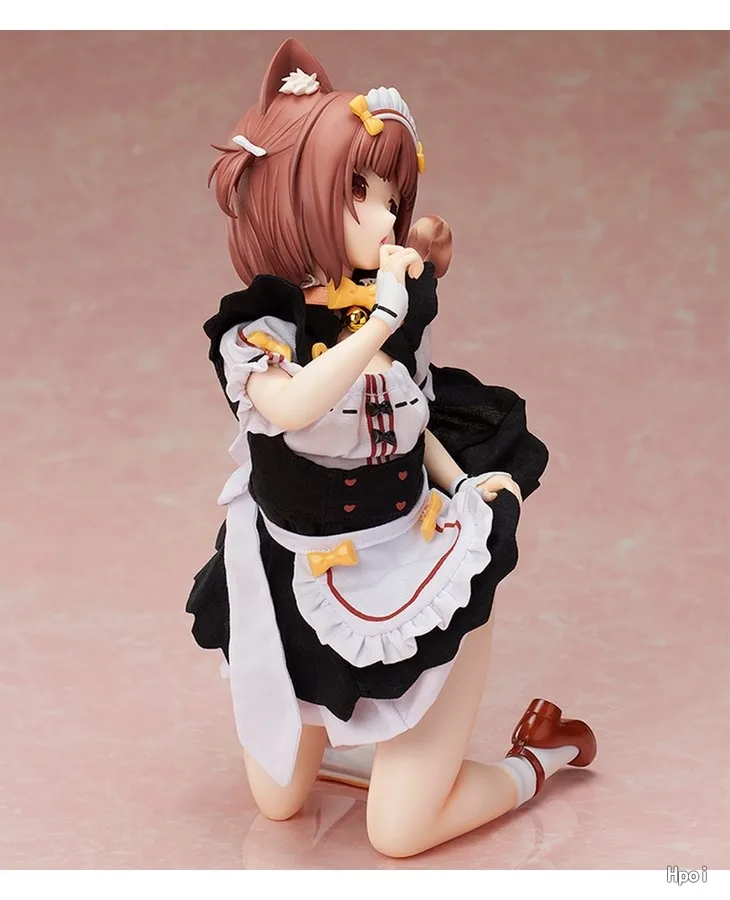 Natywna oprawa oryginalna: NEKOPARA Azuki 1/4 Sexy girls Anime z PVC figurki zabawki Anime rysunek dorosła lalka Model prezenty