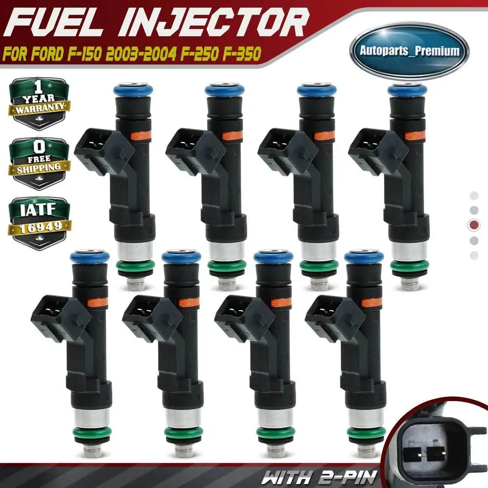 Set of 8 Fuel Injector for For Ford Expedition 2003-2004 V8 4.6L Petrol 0280156041