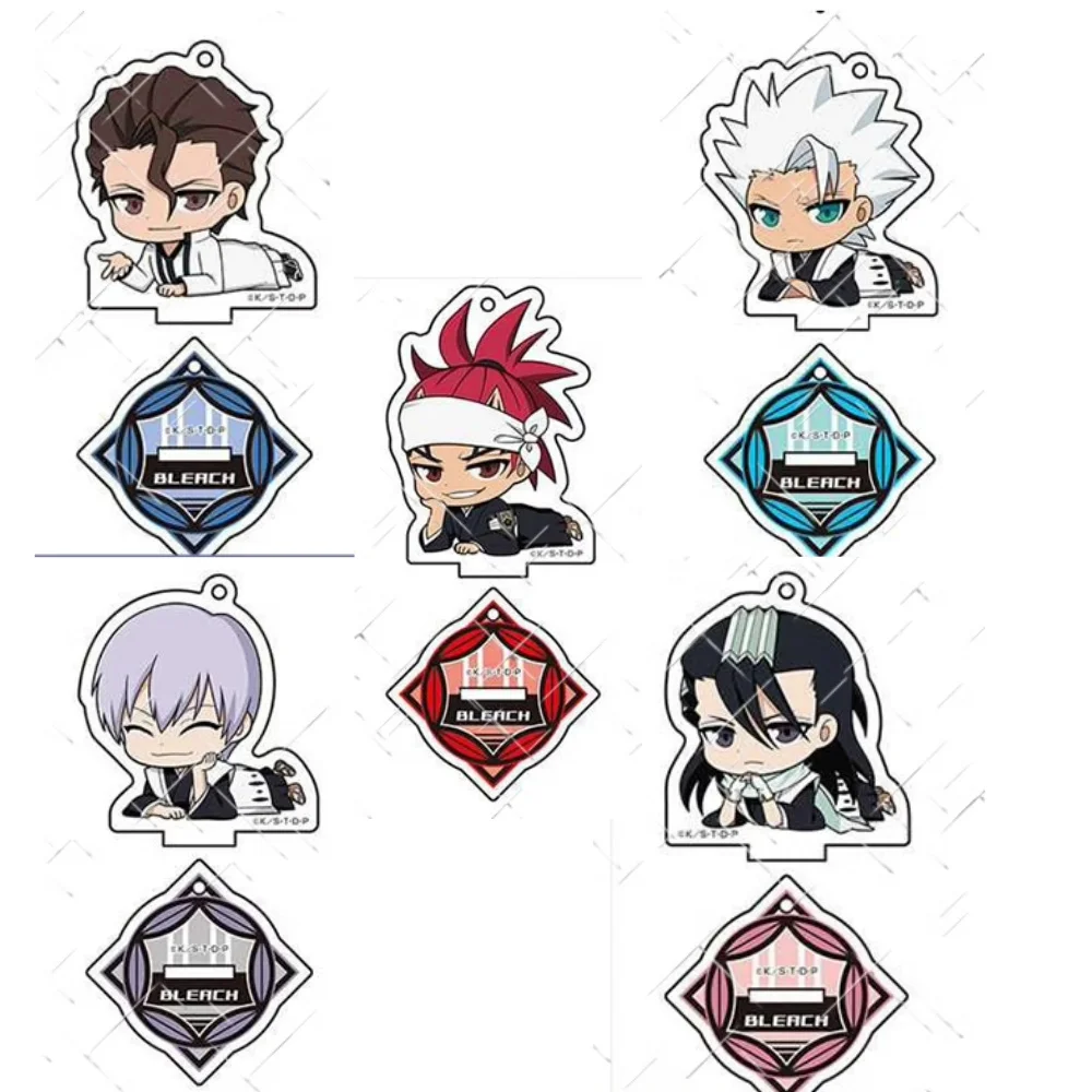 6pcs Anime BLEACH Acrylic Stand Model Cosplay Characters Ornament Accessories Goods Collection Gifts 10cm