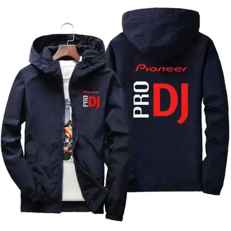 2023 New Men Casual Hooded Bomber Jacket Spring And Autumn Pioneer DJ Hip Hop Large Size Windbreaker Zip Jacket Male Jackets 7XL