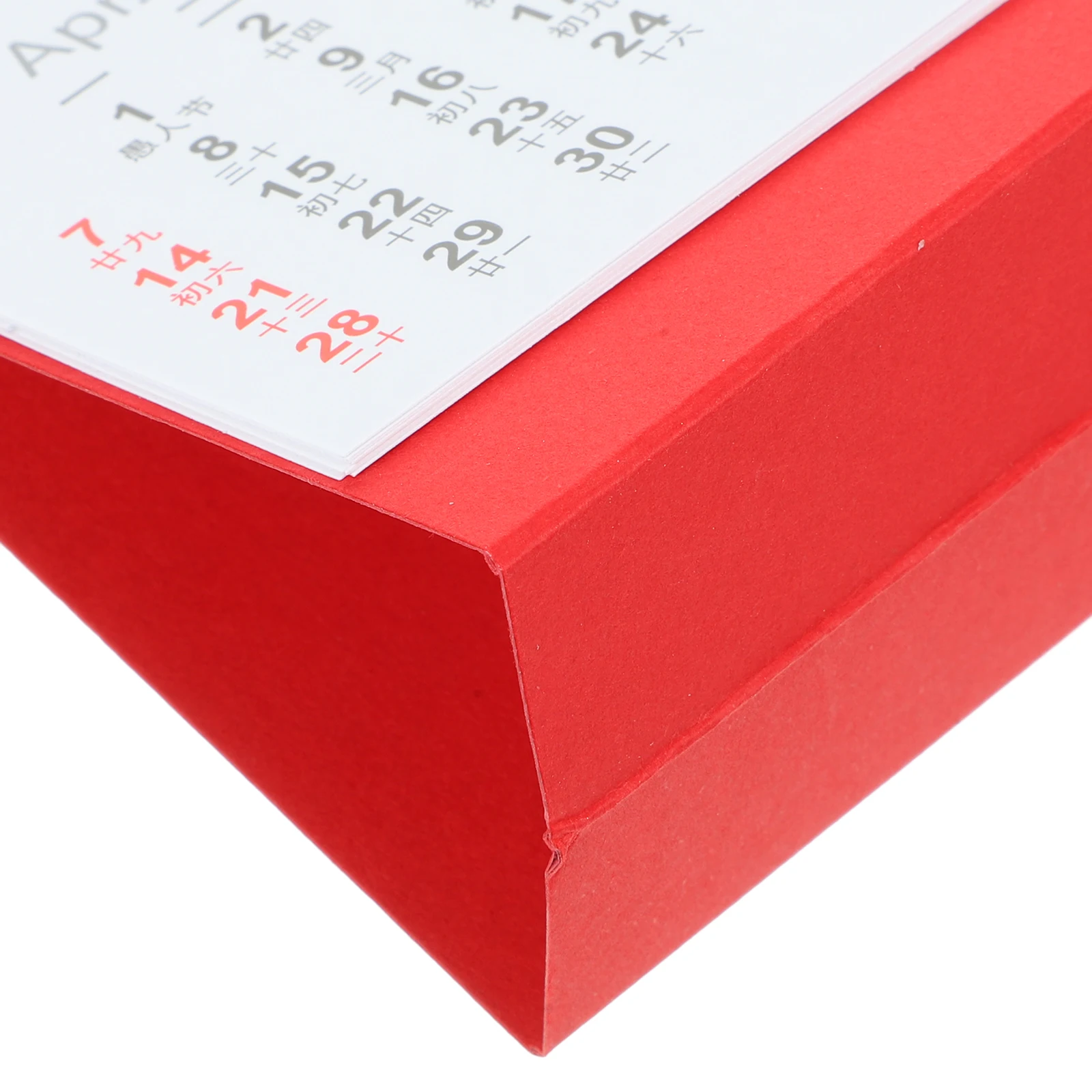 

Mini Desk Calendar Standing Small Monthly Office Table Calendars Decorative Desktop Retro