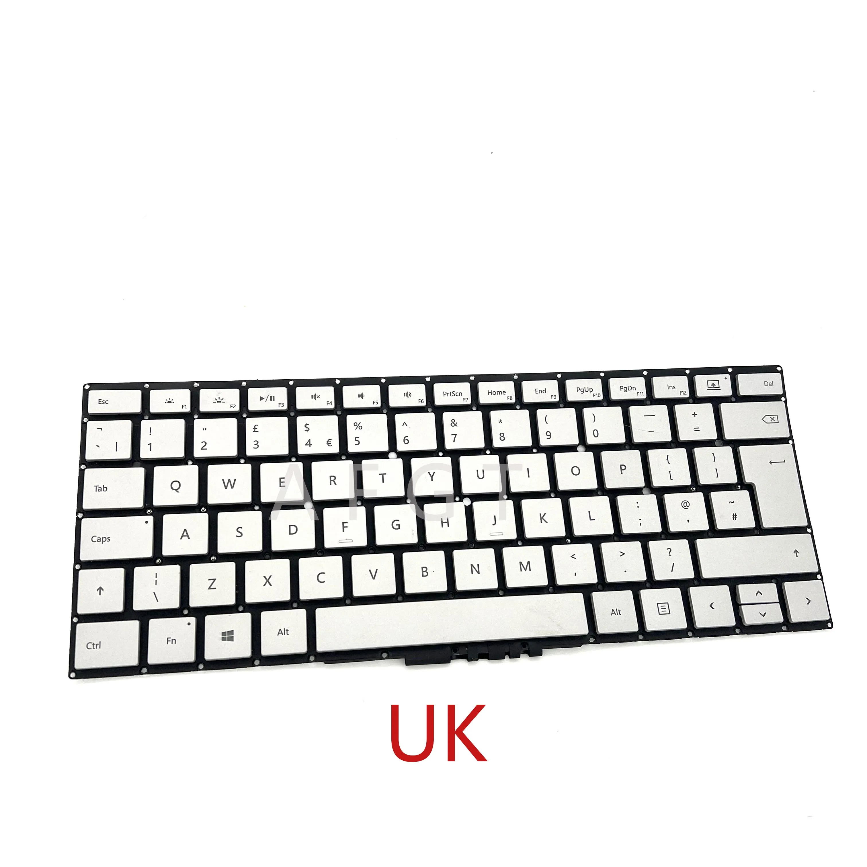 Imagem -03 - Teclado Original para Microsoft Surface Book1 Prata Eua Reino Unido 135 Polegadas 1703 1704 1705