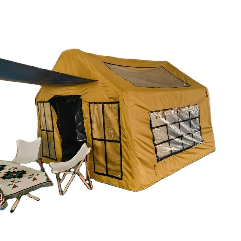 

Inflatable Outdoor Camping Tent Inflatable Luxury Oxford Air Family Tent