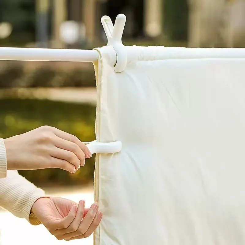 New Multifunctional Clothes Pegs, Windproof Anti-Slip Clips for Laundry & Quilt, Household Drying Fixing Clamps