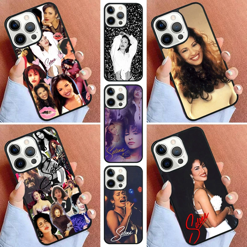 Selena Quintanilla Phone Case For iPhone 16 15 14 Pro 11 13 12 Mini Max SE 2020 6 7 8 Plus Cover Capa