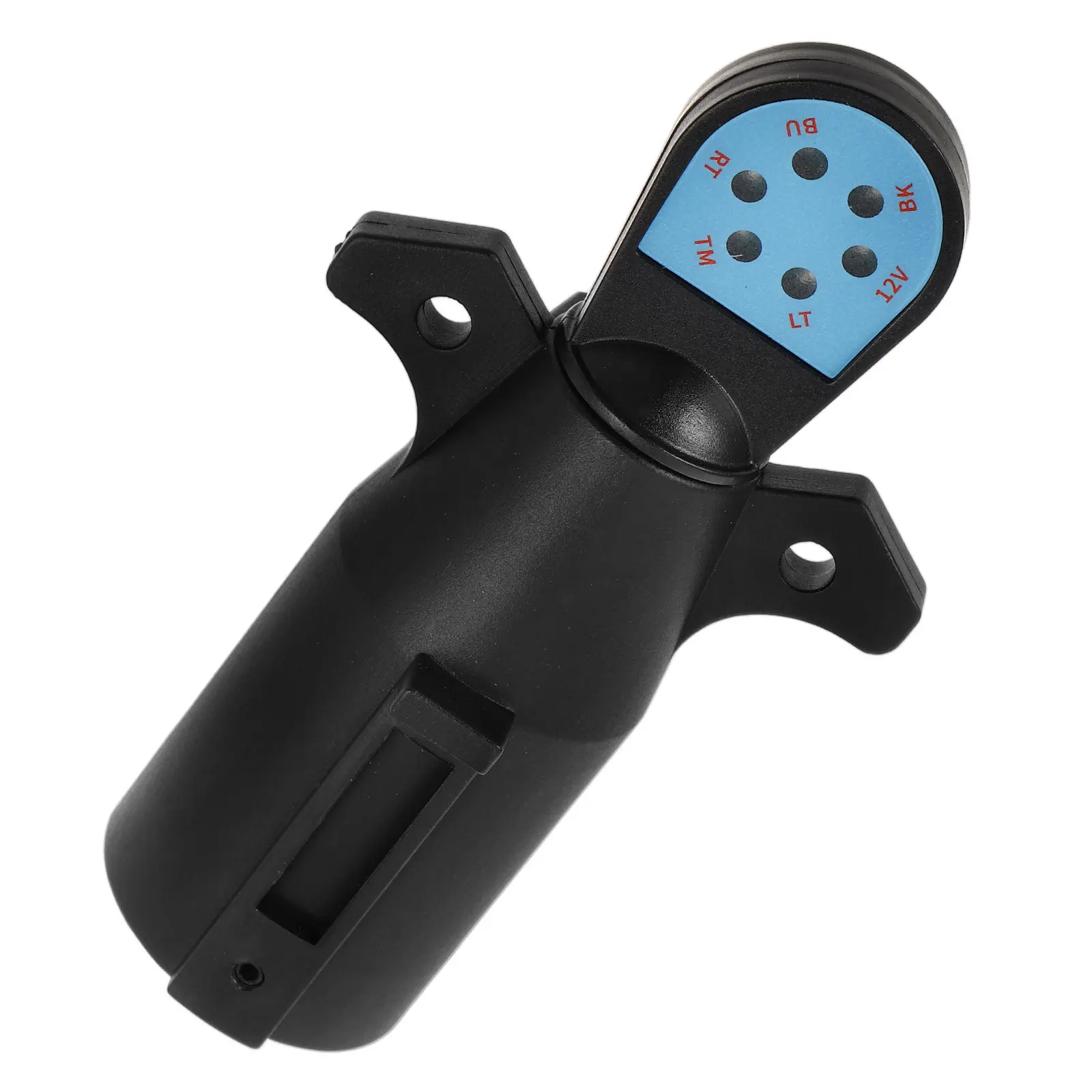 

7-Pin Trailer Plug Tester Easy Use Quick Signal Universal Rv Motorhome Camper Trailer Light Tester