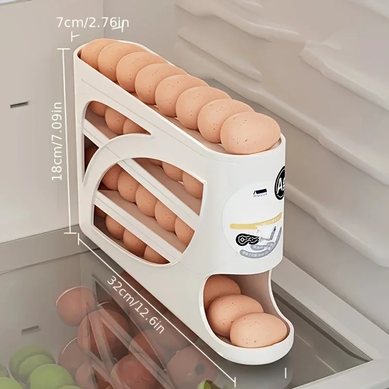 3-Tier Rolling Egg Storage Con - Food Storage Quart review and price