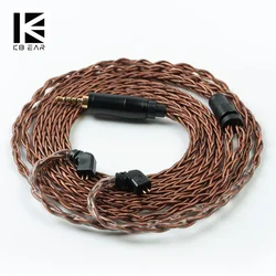 KBEAR 8 Core Oxygen-Free Copper Balanced Cable 2.5/3.5/4.4MM with MMCX/2PIN/QDC/TFZ for KZ ZSX DQ6 ZSTX ASX ZAXBLON BL-01 BL-03