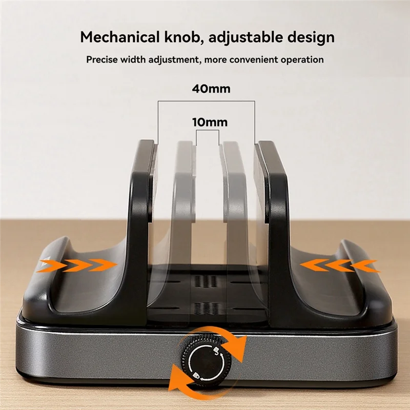 حامل كمبيوتر محمول عمودي من Joyroom حامل هاتف ولوحي قابل للتعديل لـ HP وDell - JR-ZS374