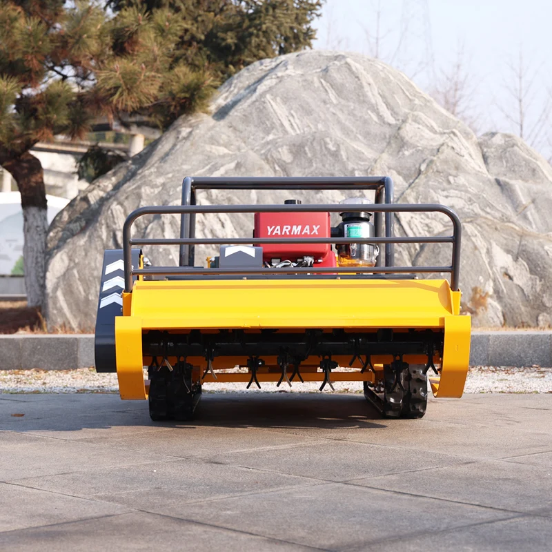 

Индивидуальная высококачественная профессиональная лепестковая газонокосилка — вездеходная модель с дистанционным управлением и нулевым поворотом