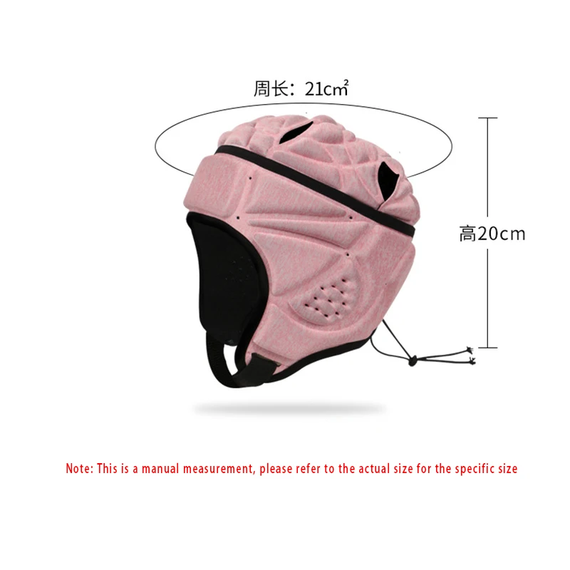 Profession Football Soccer Baseball Goalkeeper Helmet Sports Rugby Cap Head Guard Goalie Roller Hat Fiber Head Protector