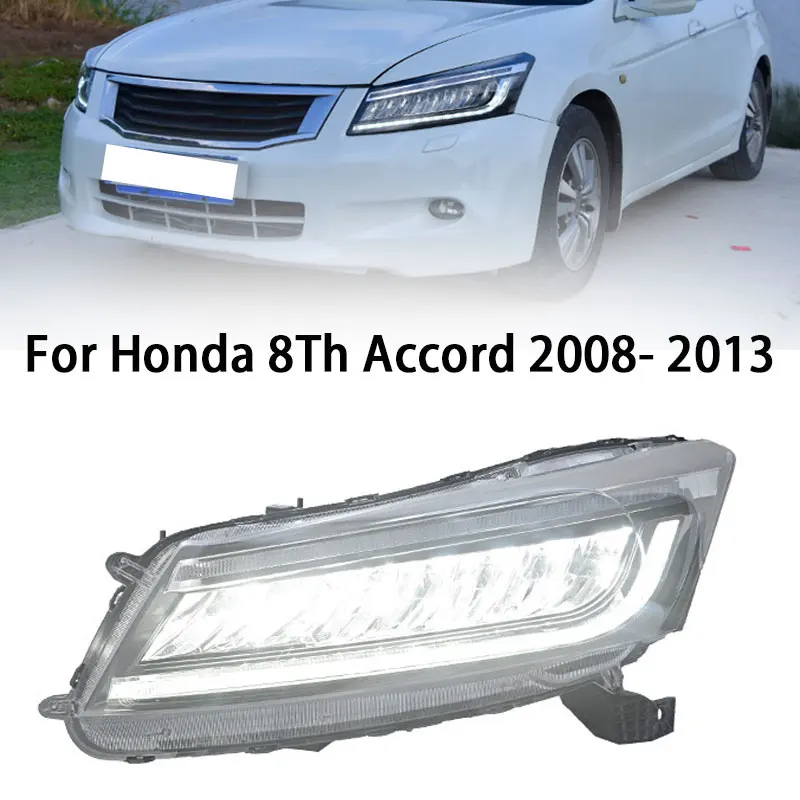 Car headlight for Honda Accord 2008 2009 2010 2011 2012 2013 8Th GEN With The Start Up Animation Sequential Indicator