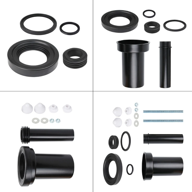 2024 New Pressure Resistant Seal Rings Stable Seal Gaskets set for Wall Mounted Toilets