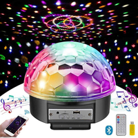 LED disco ball light Bluetooth music stage light bar remote control strobe light wedding party atmosphere light Halloween light