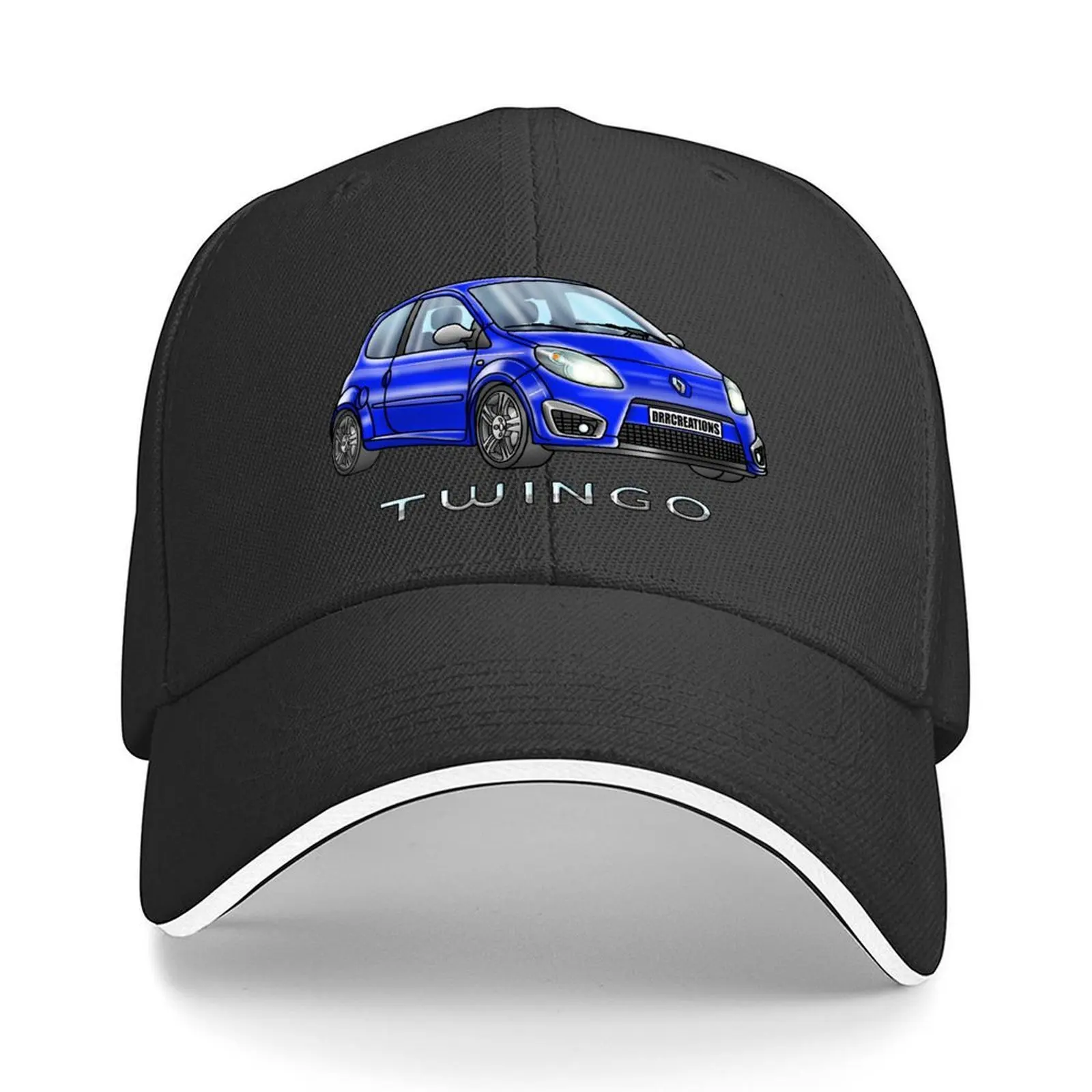 

Twingo Blue! French car lover! Mk2! Twingo script! Baseball Cap Bobble Hat Fashion Beach Trucker Hat hiking hat Female Men's