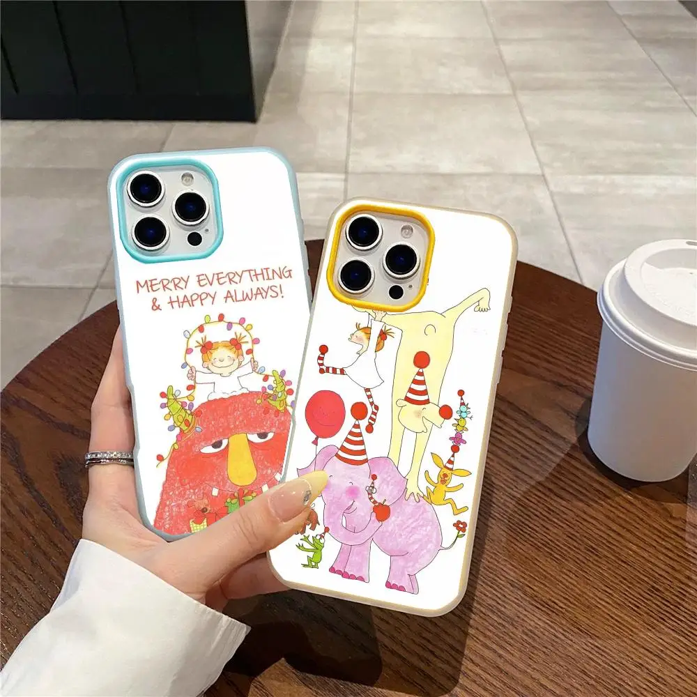 Sakamoto Ryo Phone Case Jelly Dual-Layer Shockproof Phone Case for iPhone 17 16 15 14 13 12ProMax