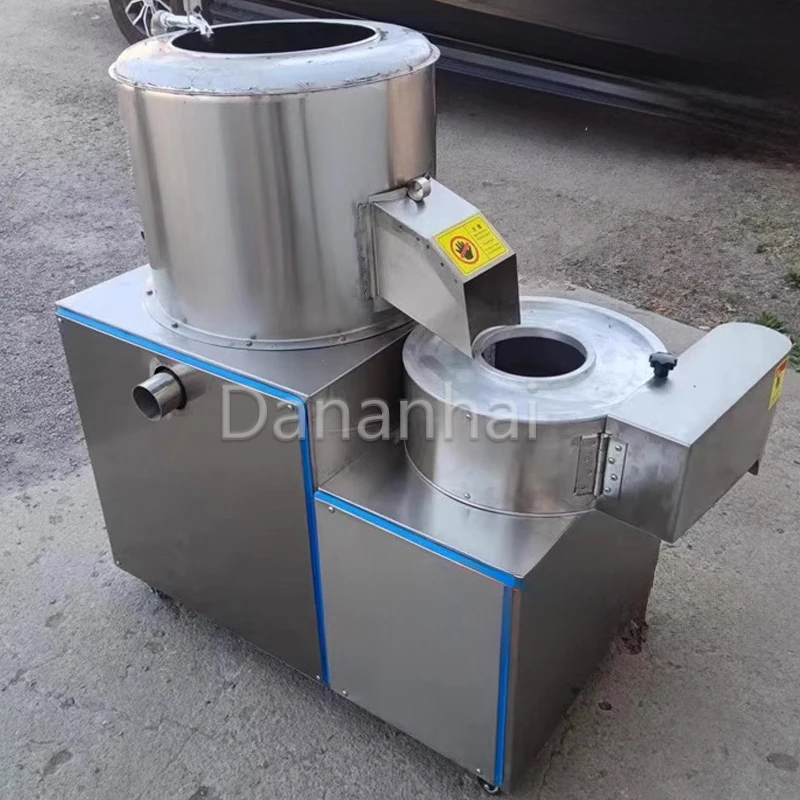 

Большая производственная коммерческая машина для очистки картофеля, машина для очистки и резки, слайсер Таро для кухни, ресторана