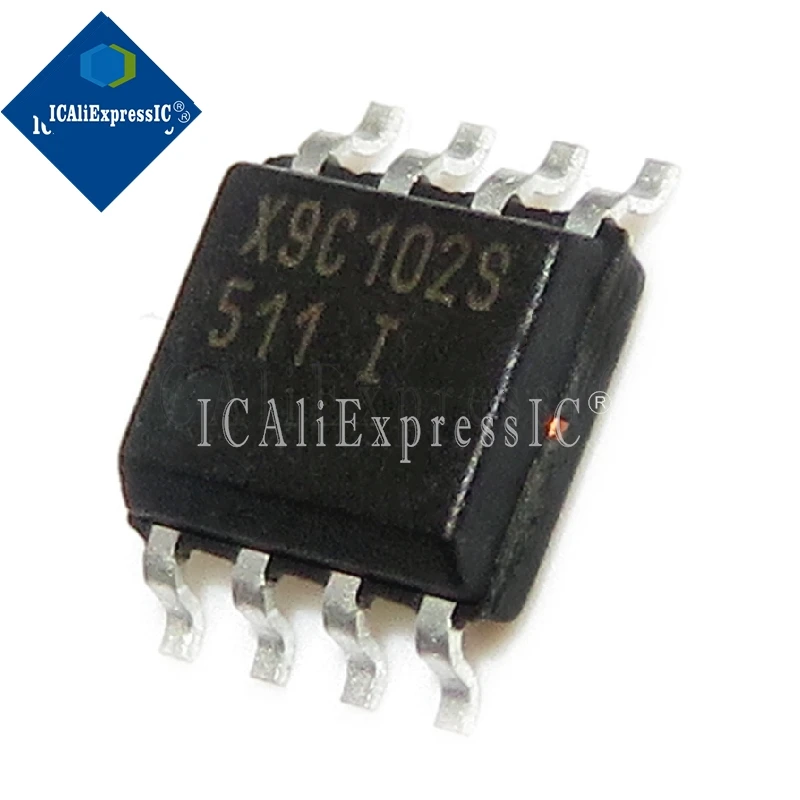 

5 шт./партия X9C102S X9C102 SOP-8 новая Оригинальная фотография
