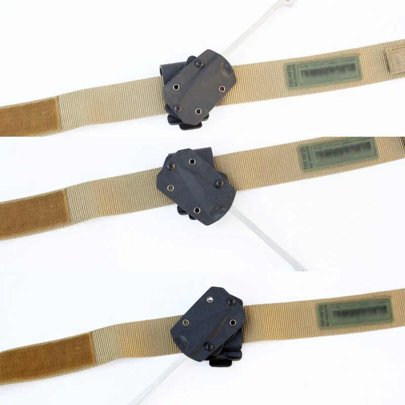 1 قطعة الحافظة بندقية التكتيكية الدورية الخلفي كليب الحافظة K غمد حزام دوار K كليب متعددة الوظائف Scabbard كم الملحقات