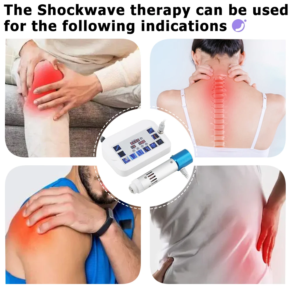 Shockwave Therapy Machine Newest For Effective ED Treatment And Ankle Pain Relief Massage Professional Shock Wave Massager 300MJ