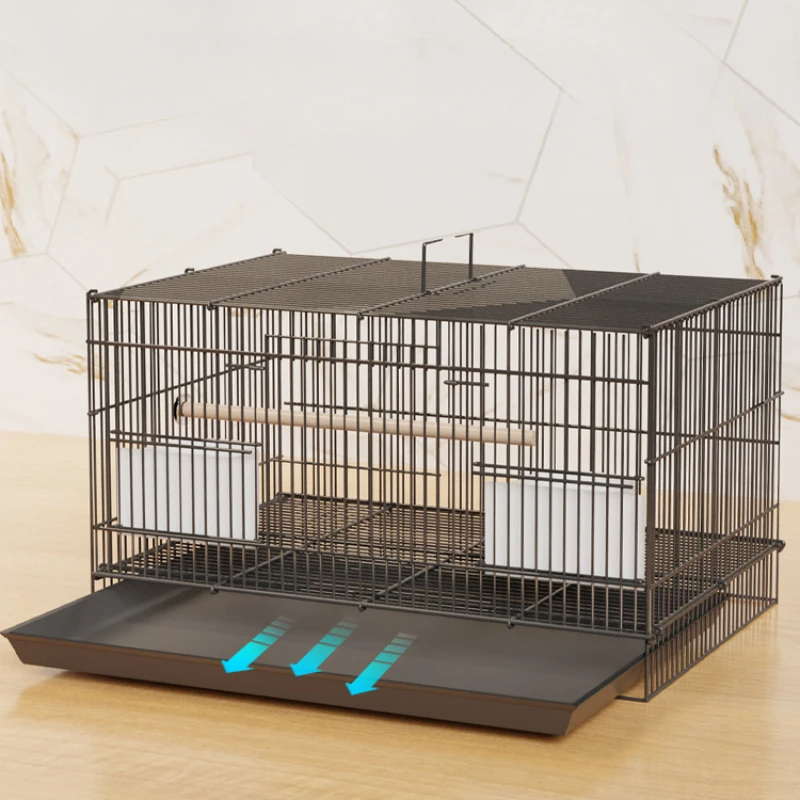 

Luxury Feeder Bird Cage Parrot Breeding Carrier Speciality Bird Cage Rabbit Pigeon Oiseaux Accessoires Pet Products RR50BC