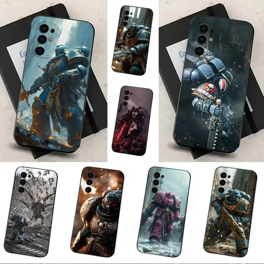 W-Warhammer 40K-WH40K  Phone Case Soft Black For Samsung S24,S21,S22,S20,S23,S30,Ultra,S20,Plus