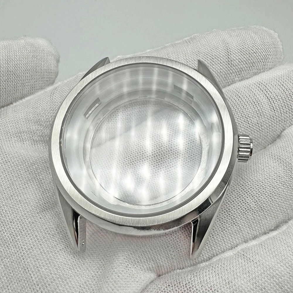 ساعة ميكانيكية GS 39.5 ملم مناسبة لحركات NH35/NH36 33.5 ملم ملحقات تركيب القرص