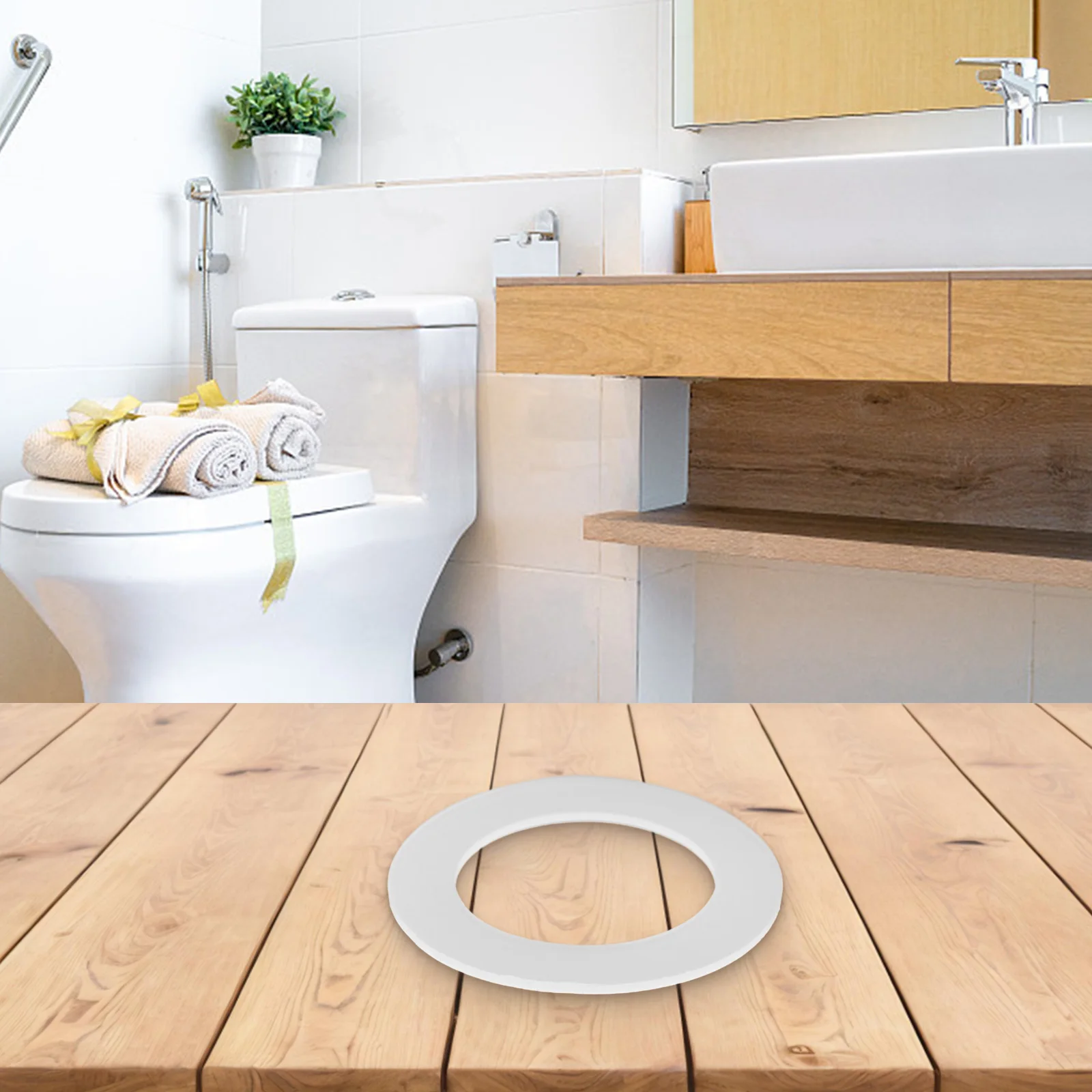 2 مللي متر سميكة Skylo فلوش صمام الختم استبدال غسالة المطاط المواد سهلة التركيب أداء طويل الأمد