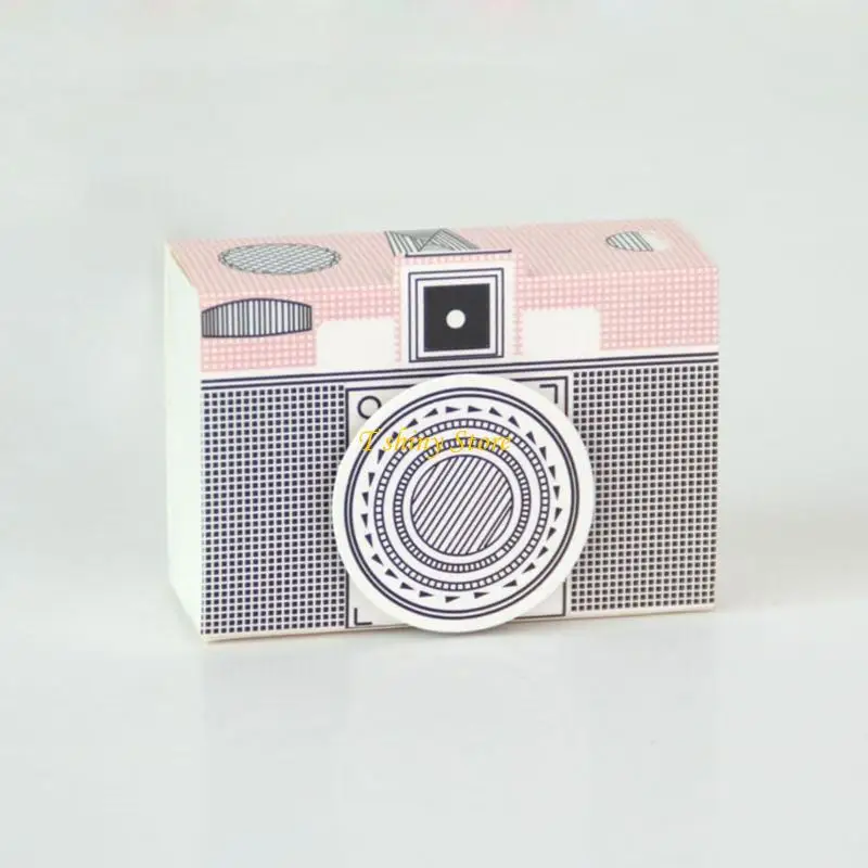 10pack Camera Festival Small Gift Box Portable Candies Box Holiday Gift Box Marriage Celebration Accessories