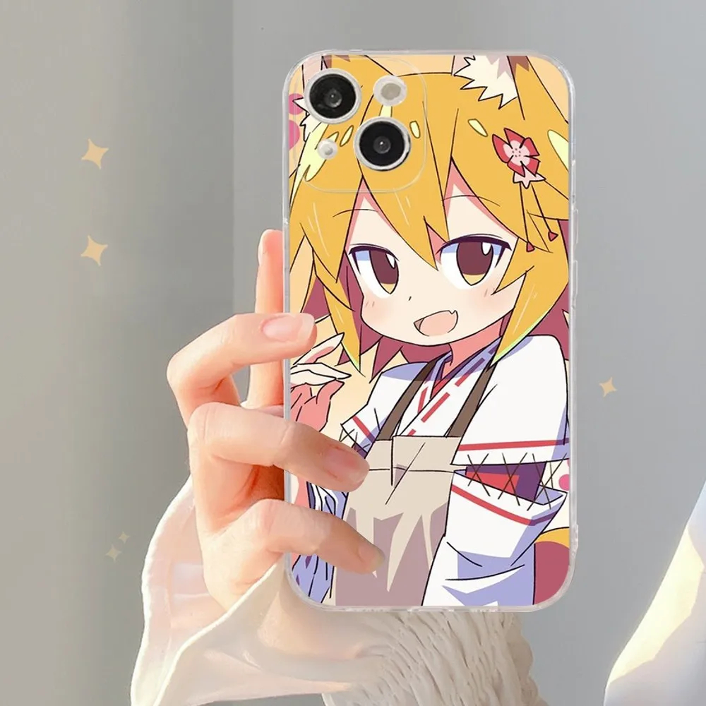 The Helpful Fox Senko San Phone Case For iPhone 15 14 11 12 13 Mini Pro XS Max Cover 6 7 8 Plus X XR SE 2020 Funda Shell