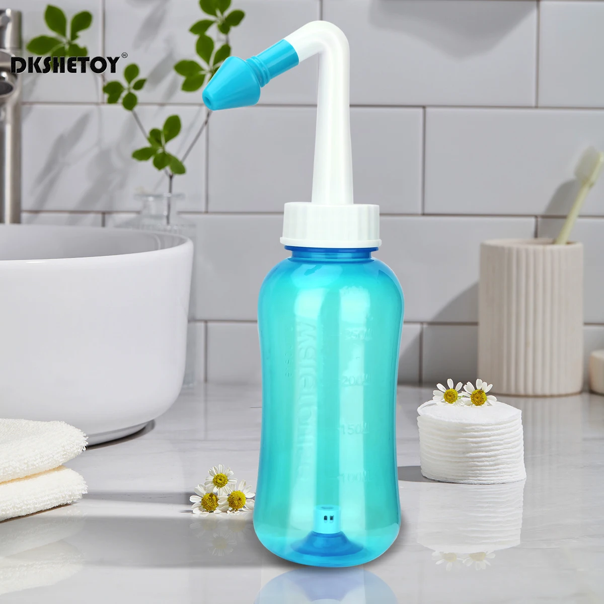 300/500ml Waterpulse Nasal Wash Bottle Sinus Rinse nose Cleaner Sinusitis Irrigator Pot for Adults Child Allergic Rhinitis care