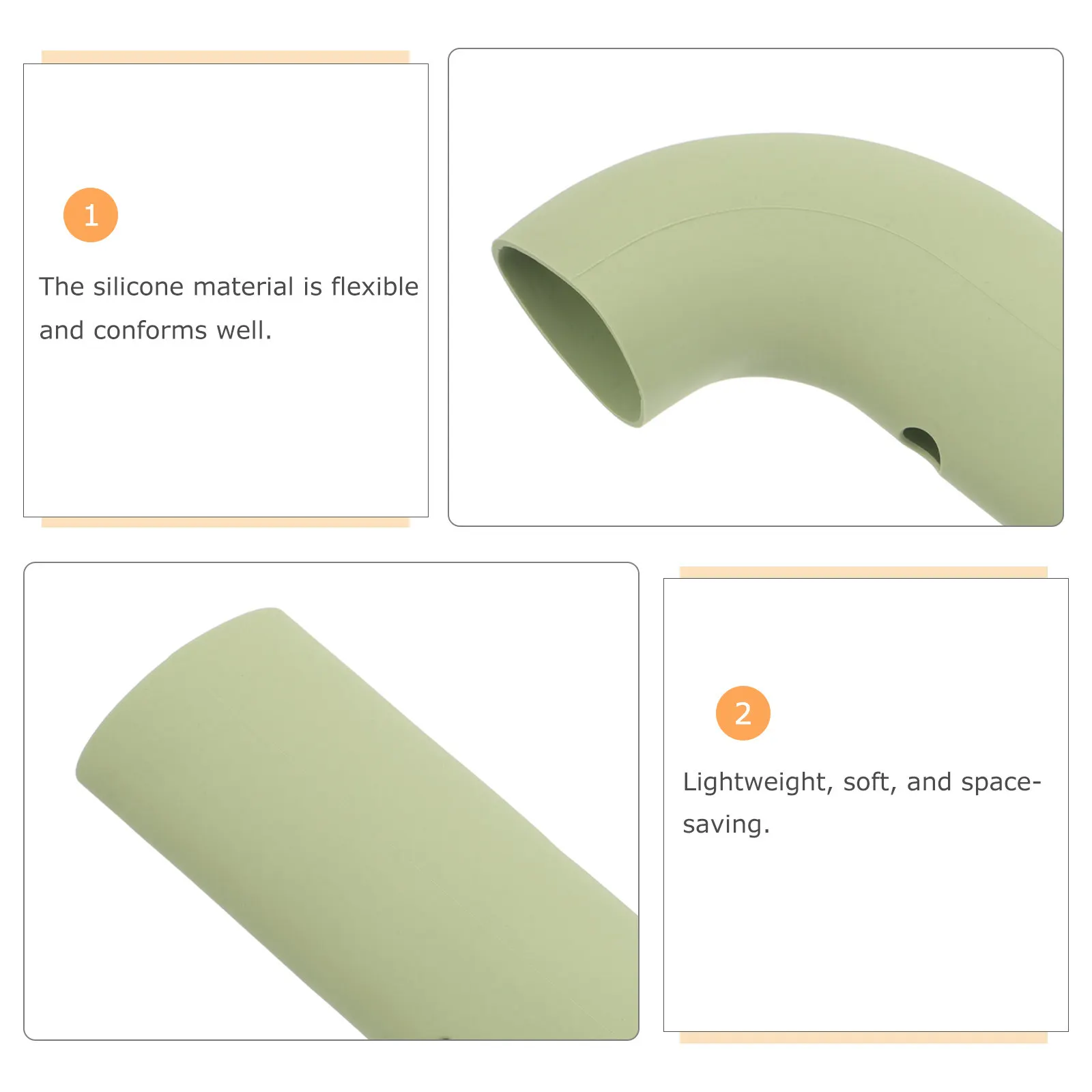 Silicone Hair Dryer Protective Case for Dyson HD17 – Shockproof, Anti-Slip, Heat-Resistant Travel Cover - view 3