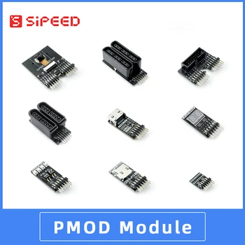 מודול Tang FPGA PMOD עם מתג LED, מצלמה HDMI, צינור דיגיטלי HUB75E