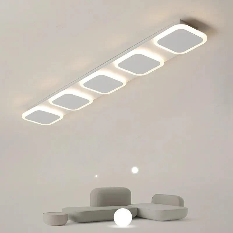 Modern Minimalist Long Strip Home Ceiling Lamps Aisle Entrance Light Fixture Bedroom Balcony Led Illumination Indoor Lighting CE
