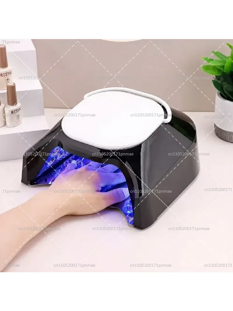Professional 86W Wireless Rechargeable UV LED Nail Gel Dryer Lamp for Home Salon Use Dual Light Fast Cure