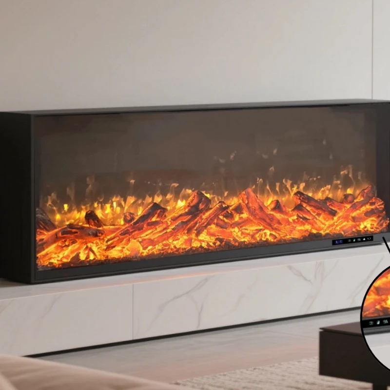 ตู้วางทีวี ศูนย์รวมความบันเทิง ห้องนั่งเล่นทันสมัย เตาผิงไฟฟ้า ตู้ลอยติดผนัง เฟอร์นิเจอร์ ตู้เก็บของ เฟอร์นิเจอร์บ้าน