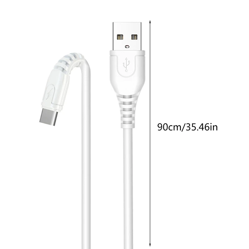 สาย USB C ที่มีประสิทธิภาพ ความเข้ากันได้ดี เครื่องชาร์จเสถียร ตัวเครื่องหน่วงไฟ