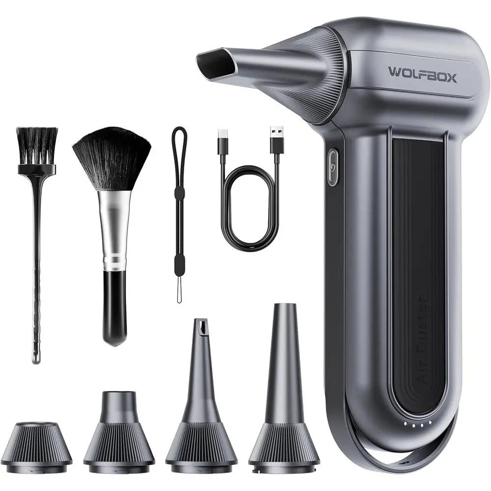 

Электрическая воздушная тряпка M100 — 1500 об/мин, сверхмощная тряпка CordlAir, прочный вентилятор с аккумуляторным бесщеточным двигателем, регулируемая пыль с 3 передачами