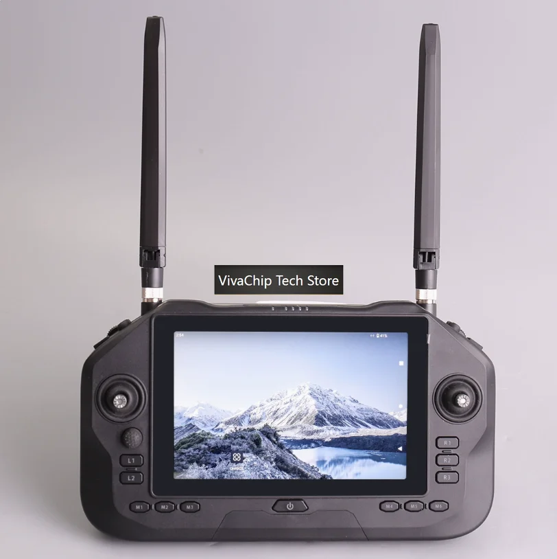 VivaCTSiyi UniRC 7 UniRC 7 Pro Dual-frequency 40KM High-performance 7-inch HD Handheld Ground Station Remote Controller