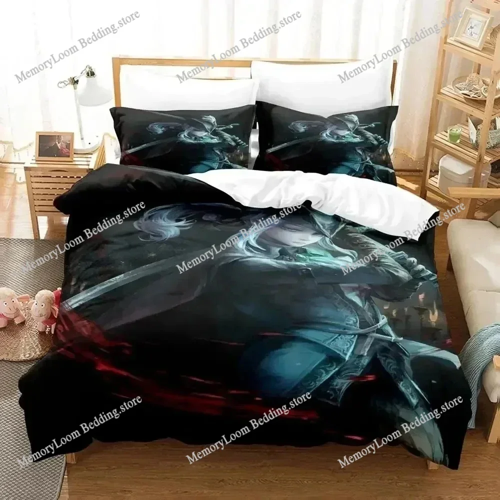

3D Print Game Lady Maria Bloodborne Bedding Set Bed Set Quilt Cover Pillowcase Comforter king Queen Size Boys Adult Duvet Cover