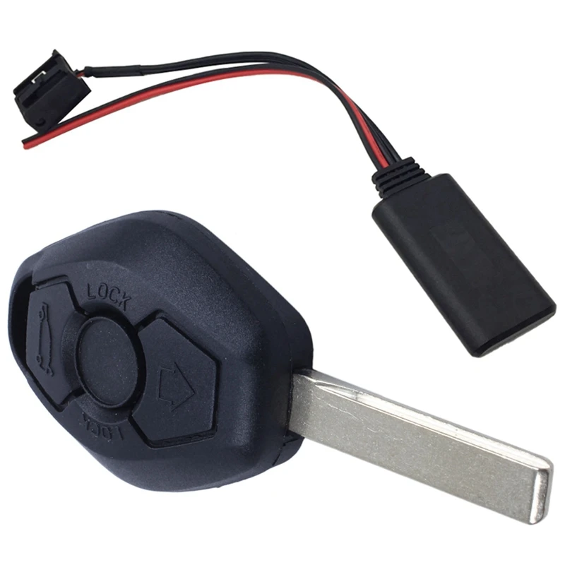 1Pcs Remote Key 3 Button 315Mhz & 1Pc Car Bluetooth Receiver Bluetooth Module Aux-In Audio Music Adapter