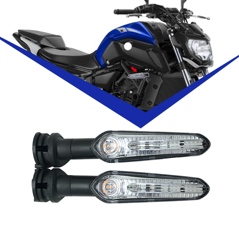 For YAMAHA MT07 MT03 MT09 Tracer MT-07 MT-09 Front&Rear Indicator Directional Flasher Lamps Turn Signal Light