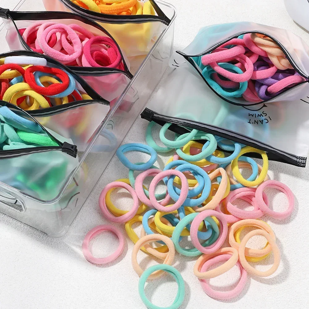 30/50PCS Set Hair Bands for Women Girl Basic Hair Rubber Ties Ropes Simple Elastic Headband Hair Accessories Ponytail Holder