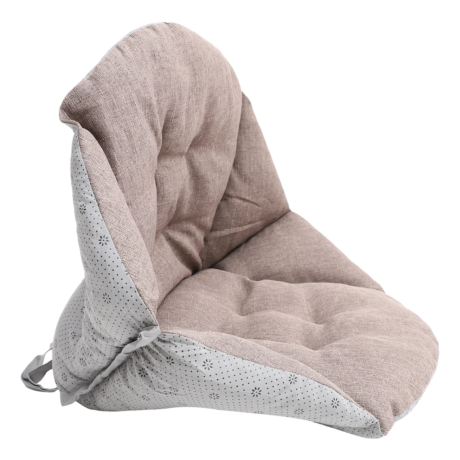 

Thickened Warm Back Cushion Brown Anti-Slip Seat Pad For Home Office Winter Warmer Practical Decor Sofa Chair Mat