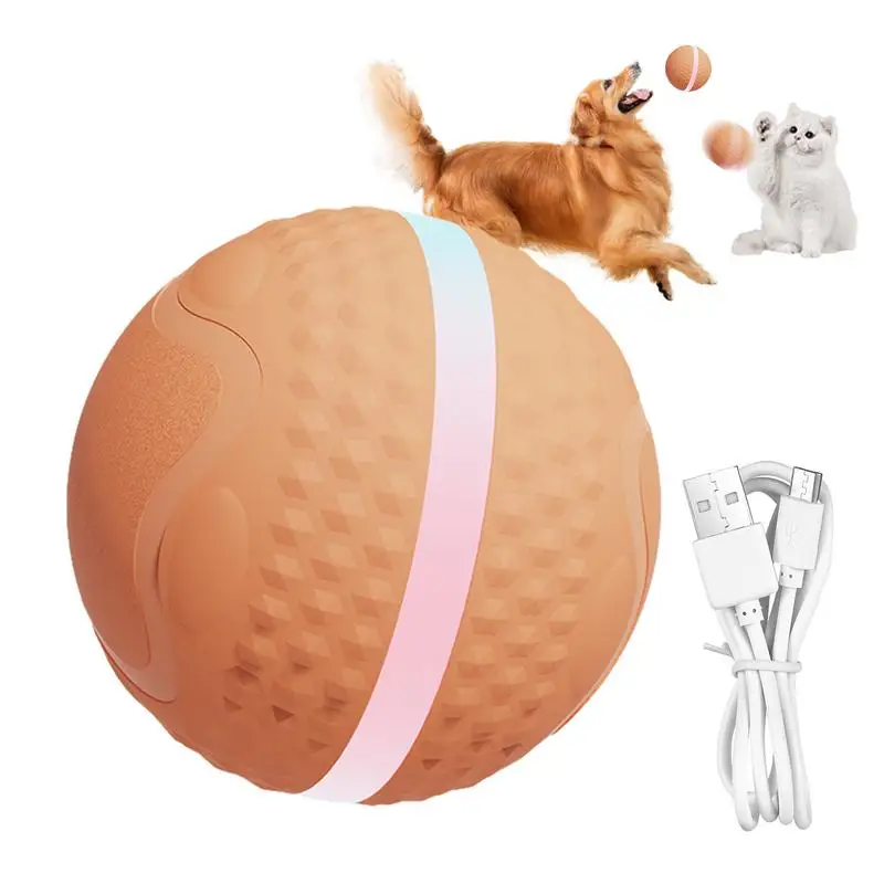 Wicked Ball Interactive Dog Toy Led Waterproof Dog Toy Balls Sturdy And Durable Automatic Rolling Ball Self Bouncing Ball