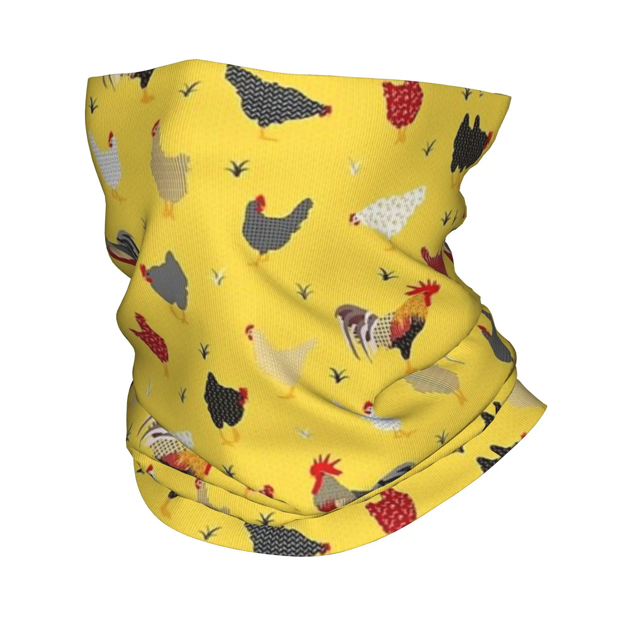 Chicken Farm Bandana Neck Gaiter Printed Mask Scarf Multi-use Headwear Riding Unisex Adult Washable