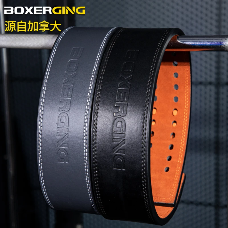 حزام رفع الأثقال يدعم الظهر حزام التمرين مع مشبك معدني للتدريب في صالة الألعاب الرياضية والقرفصاء وواقي الخصر وأحزمة رفع الأثقال