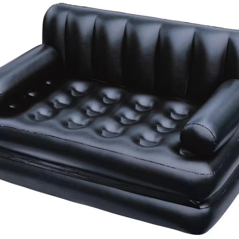 5 in 1 folding inflatable sofa bed PVC inflatable multi-purpose folding sofa bed