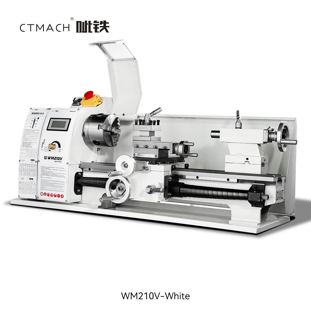 เครื่องกลึงขนาดเล็ก Wm210v เครื่องกลึงมินิ ราคาเครื่องกลึงแบบแมนนวล